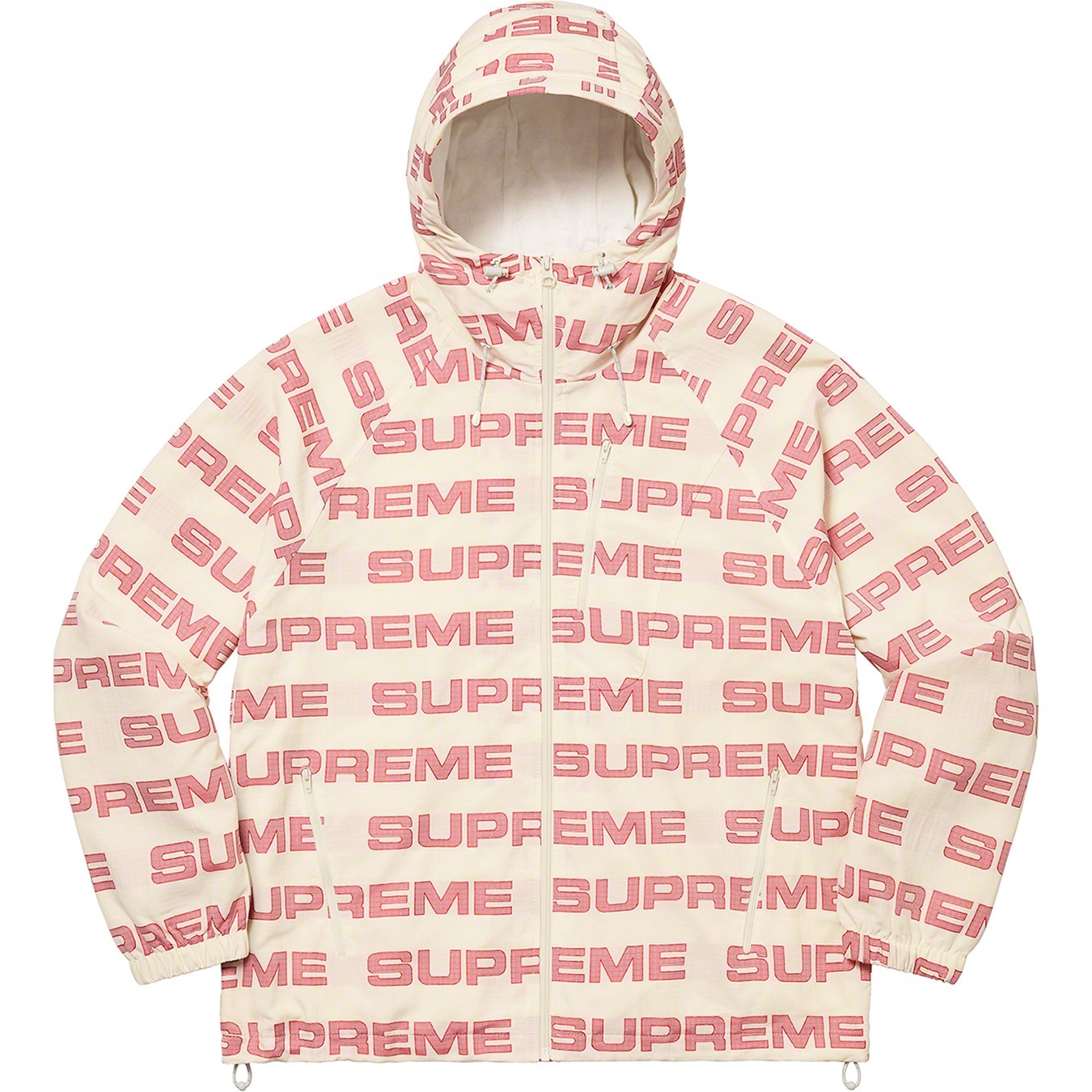 Logo Ripstop Hooded Track Jacket view 14